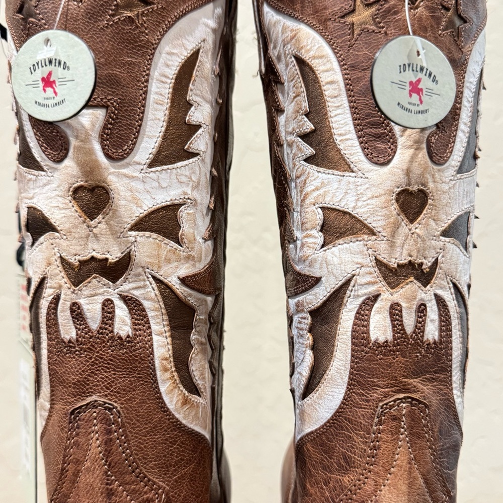 NEW Idyllwind Vice Leather Cowboy Boots - Picture 6 of 13